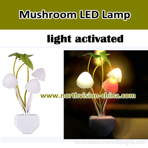 LED Lamp with Mushroom Outlook 1W